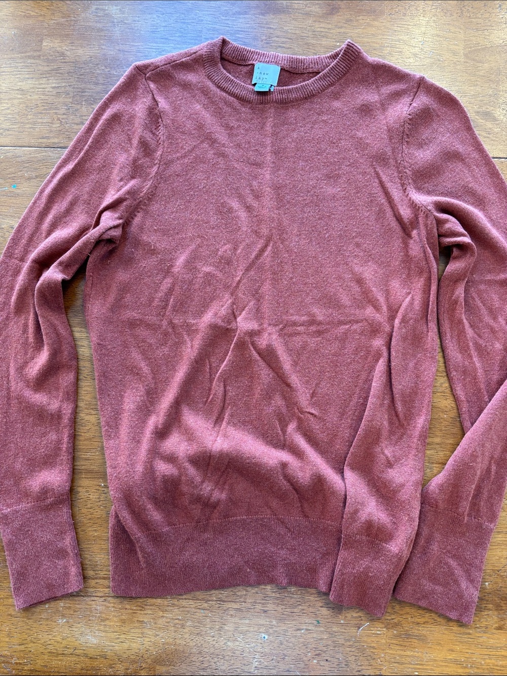 a new day Women's Crewneck Sweater in Rust